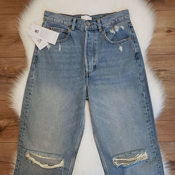 Boyish The Toby High Waisted Tapered Jeans in Great Dictator Size 27 NWT - Picture 6 of 13